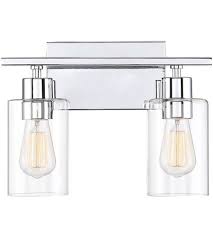Free shipping for anthroperks members! Savoy House 8 2149 2 11 Lambert 2 Light 13 Inch Polished Chrome Bath Light Wall Light Bath Vanity Lighting Bathroom Vanity Lighting Polished Chrome