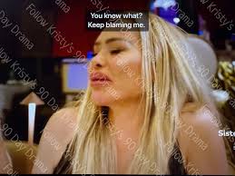 It really was her fault though cause she let Stacey assume he was doing  things without her and didn't let him get the chance to explain 😂😬  #90dayfiance #kristys90daydrama #happilyeverafter