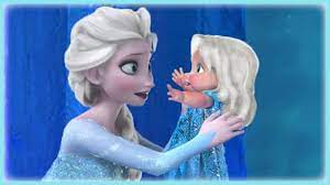 Hono hanya perlu menambahkan lengan longgar berwarna biru dan kerudung berwarna pirang yang serupa dengan warna rambut elsa. Frozen Princess Elsa And Baby Puzzle Game For Little Kids Youtube