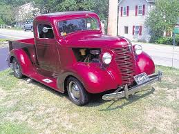Image result for Red 1938 Truck