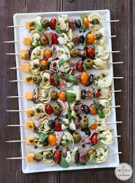 Antipasto Kabobs Recettes De Cuisine Antipasti Repas Traiteur
