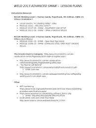 Welding Lesson Instructional Resources Lesson Lesson Plans
