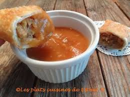 Egg Rolls Au Poulet Plats Cuisines Rouleaux D Oeuf Cuisine