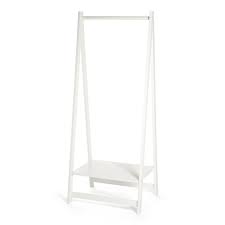 Kleiderstander Kiefernholz B 60 X H 150 X T 49cm Weiss Weiss Kleiderstander Kleiderstander Weiss Holz