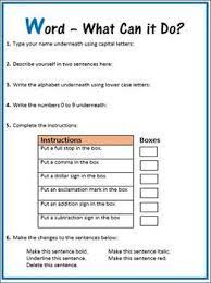 microsoft word what can it do microsoft word lessons word activities words