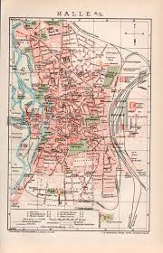 Your Place To Buy And Sell All Things Handmade City Map Germany Halle