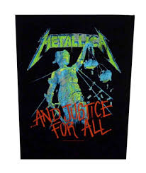 And justice for all was released in 1988, after what was an extremely difficult time in the personal lives of the members of metallica. Parche Para Espalda Metallica And Justice For All House Of Rock
