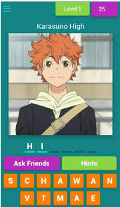 Characters that have not appeared in the anime are represented with art from the manga. Guess Haikyuu Character For Android Apk Download