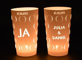 Dubbelichter Personalized Wedding Decoration Palatine Dubbe Glass 0 5l Windlight In 2020 Tea Lights Tea Light Holder Glassware