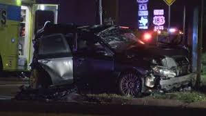 I saw an accident this morning.a car crashed into a tree.the driver of the car wasn't hurt but the car was badly damaged. Man Dies After Car Crash In North Austin