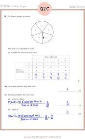 Cie Igcse Maths 0580 21 M J 17 Solved Past Paper Question 20 In 2021 Igcse Maths Math Maths Solutions