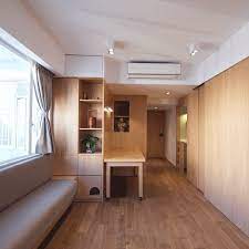 Design Studio Minorpoet Has Overhauled A 1960s Apartment In Tokyo To Create A Simple Home And Workplace Tha Apartment Design Small Apartments Small Room Design