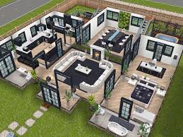 House 75 Remodelled Player Designed House Ground Level Sims Simsfreeplay Simshousedesign Sims House Sims Freeplay Houses Sims 4 House Design
