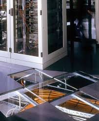 Glass Raised Access Floor Indoor For Ventilation Lumen Hyperline Systems Inc Flooring Interior Design Inspiration Floor Installation