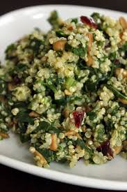 Kale Quinoa Salad With Dried Cranberries And Sunflower Seeds Healthy Kale Quinoa Salad Whole Food Recipes