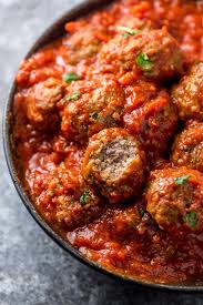 Easy Baked Meatballs Recipe Video With Marinara Sauce Baker By Nature Recipe Meatball Recipes Easy Easy Baked Meatballs Recipes
