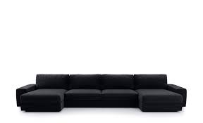 Wohnlandschaft Anthrazit Flachgewebe Brooke Grau Maße Cm B 464 T 173 Polstermöbel Sofas Wohnlandschaften Höffner