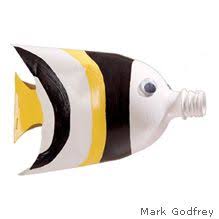 Make A Fish From A Recycled Plastic Bottle National Wildlife Federation Plastic Bottle Art Bottle Crafts Plastic Bottle Crafts