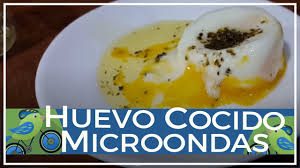 Cómo hacer un huevo cocido en el microondas en 40 segundos - YouTube