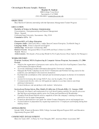Business Chronological Resume How To Draft A Business Chronological Resume Download This Busine Chronological Resume Template Chronological Resume Templates