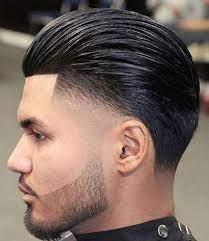 Slicked Back Hairstyle Ideas For Men Slick Back Haircut Slicked Back Hair Mens Hairstyles