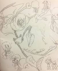 How to pronounce papyrus 101. Papyrus And Some Sans Undertale Drawings Undertale Undertale Art