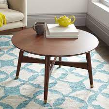 West elm black table 32 x 32 x 30 new with tags. Reeve Mid Century Coffee Table Walnut