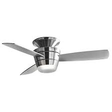 It features five reversible burnt walnut/roasted walnut blades which evokes a warm, classic look. Allen Roth Mazon 44 In Brushed Nickel Flush Mount Indoor Ceiling Fan With Light Kit And Remote 3 Blade In The Ceiling Fans Department At Lowes Com