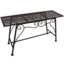 Das stabile gestell aus metall schafft einen tollen kontrast zu dem hübschen, gesteppten bezug des sitzmöbels und sorgt für einen modernen look. Typ Gartenbanke Ohne Lehne