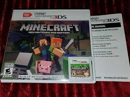 Minecraft New Nintendo 3ds Edition Nintendo 3ds 2017 Complete Cib Minecraft Game Nowplaying Nintendo 3ds Nintendo 3ds Games Nintendo 3ds Xl