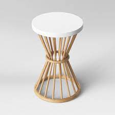 $5.00 coupon applied at checkout. Aloysia Rattan End Table White Opalhouse Target