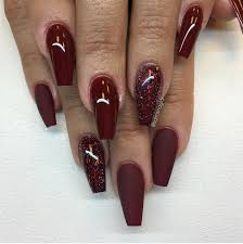 At maroon, we feel that this needs to change and you need to take care of yourself; 50 Gel Nails Designs That Are All Your Fingertips Need To Steal The Show Cute Diy Projects Maroon Nail Designs Maroon Nails Gel Nail Design