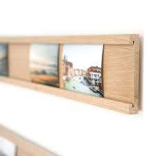 Barre En Bois Pour La Presentation De Photos Bilderwand En 2020 Diy Deco Rangement Decoration Maison Deco Maison
