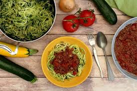 Spaghetti De Courgettes Facon Bolognaise Amandine Cooking Spaghetti De Courgette Plat Legume Recette Avec Courgette