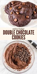 Soft Batch Double Chocolate Cookies Recipe In 2020 Chocolate Cookies Chocolate Cookie Recipes Best Chocolate Cookie Recipe