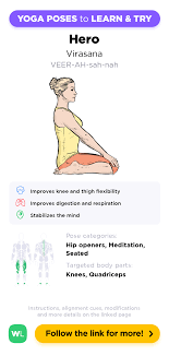 This is a slower moving yoga class with a generous number of alignment cues to help you. Hero Virasana Yoga Poses Guide By Workoutlabs