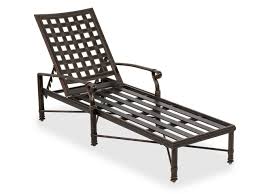 Carmel Cast Aluminum Adjustable Chaise Lounge Chair King Banca