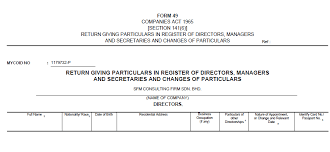 Application to regional director for approval to shift the registered office from one state to another state or from jurisdiction of one registrar to. Sfm Consulting Firm Sdn Bhd May 2016