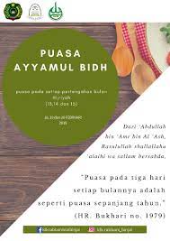 Puasa Ayyamul Bidh Kutipan Agama Kutipan Agama