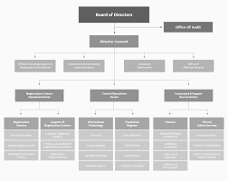 Org Chart Ica Federal Authority For Identity And Citizenship