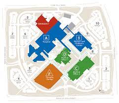 Locations Roseville Sacramento Roseville California Campus Map Hospital