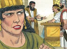 John Herod And Herodias Mother Stock Photo