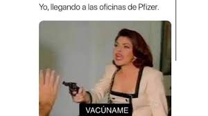 El laboratorio cansino, en asociación con el instituto de biología de la academia de ciencias médicas militares de china, ha desarrollado una vacuna de una dosis que se. Memes Invaden Las Redes Por Aplicacion De La Vacuna Contra Covid 19 De Pfizer Fotos