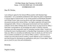 If you send confidential information to another party, it is a risky action. Sample Clerical Cover Letter And Examples Writing Tips