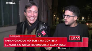 Descubre lo que fabiola yañez (fabiolayanez54) encontró en pinterest, el lugar donde se encuentran las mejores ideas del mundo. Fabian Gianola Respondio A Las Acusaciones De Celina Rucci No Paso Nada