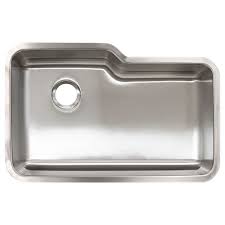 undermount stainless steel single bowl