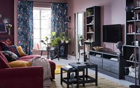 10 Colorful Living Room Ideas To Steal From Ikea Cheap Living Room Sets Colourful Living Room Living Room Red