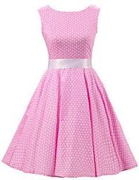 Women S Pink White Mini Polka Dot Dress Vintage Sleeveless 50s Rockabilly Swing Short Cocktail Dress Cocktail Dress Vintage Pink Dress Short Polka Dress