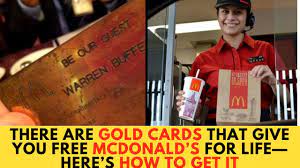 Every time you order via the app, you'll be entered for a chance to win the gold card. Everything We Know About Mcdonald S Mysterious Mcgold Card