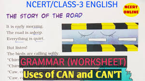 Part of a collection of free grammar and writing worksheets from k5 learning. The Story Of The Road Class 3rd English Grammar Worksheet Ncert Online Class Youtube